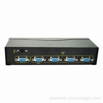 VGA Splitter, 1 x 8, 600MHz, Metal Case
